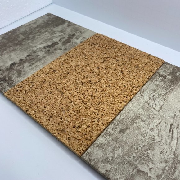 Magnetic and Cork Message Display Board Combo Wall Hanging 7.5" x 16" - Picture 2 of 8